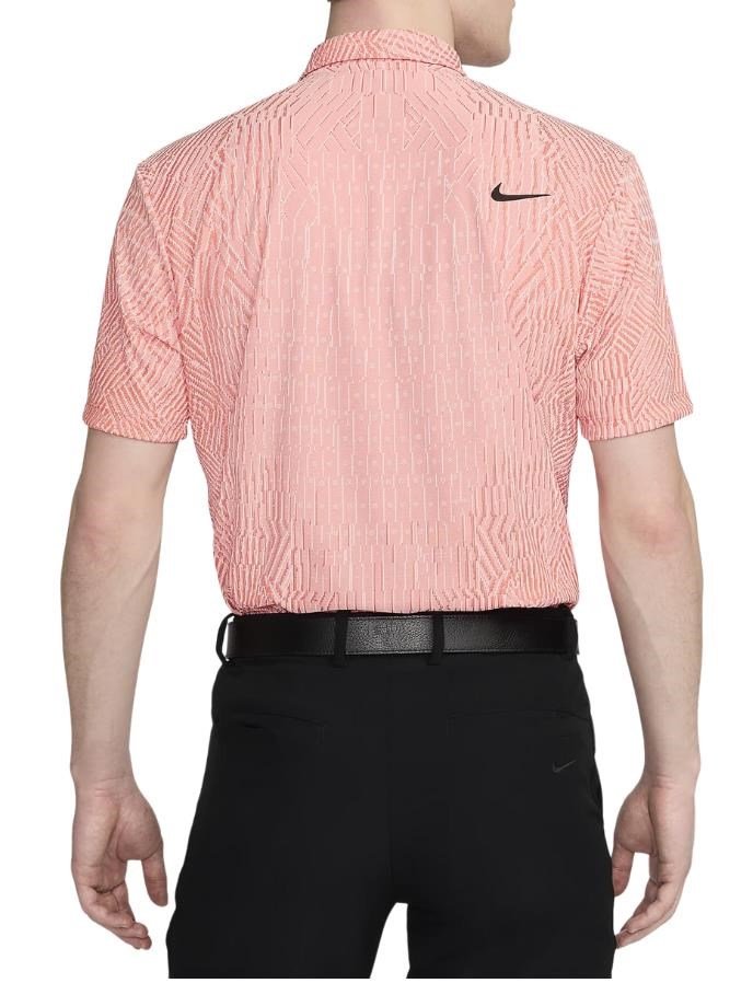 Nike Dri-Fit Tour ADV polo uomo, guava ice/madder root