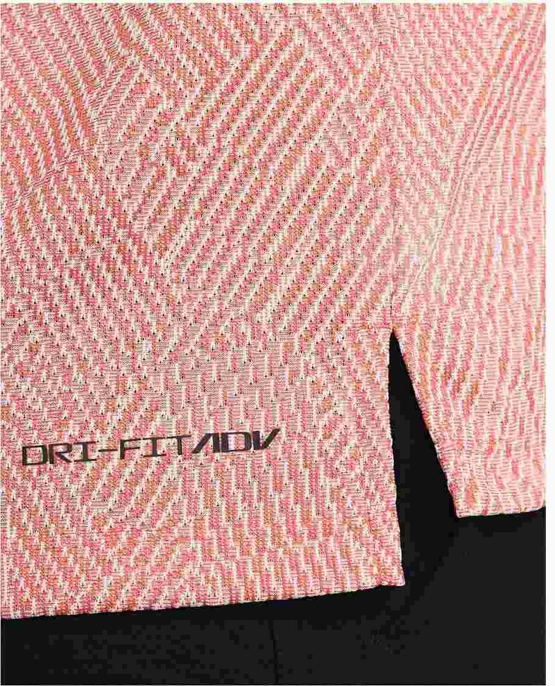 Nike Dri-Fit Tour ADV polo uomo, guava ice/madder root