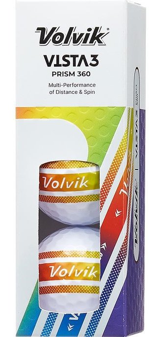 Volvik VISTA 3 PRISM 360 palline da golf