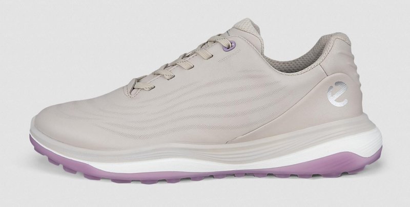 Ecco Lt1 da donna scarpe da golf impermeabili, grigie