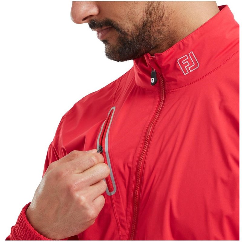 FootJoy HydroKnit giacca da uomo, rosso brillante