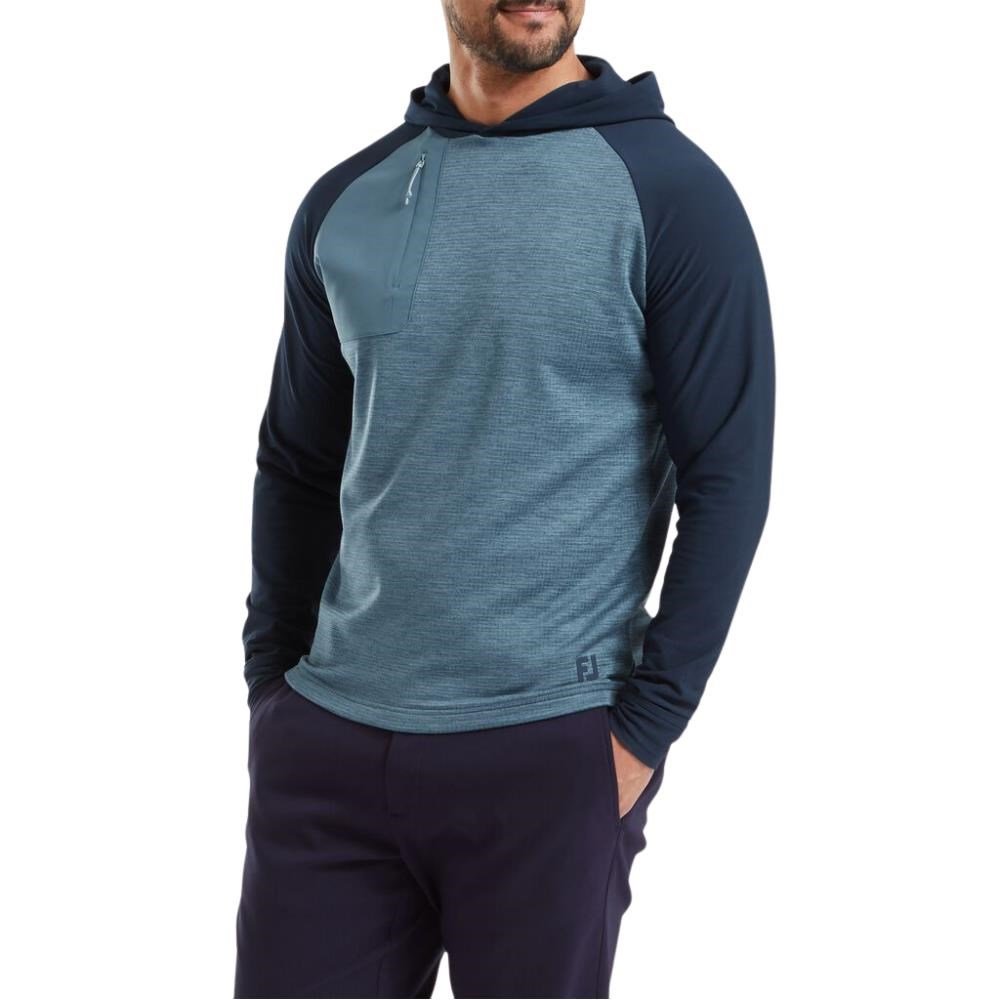 FootJoy ThermoSeries felpa con cappuccio da uomo, navy/slate
