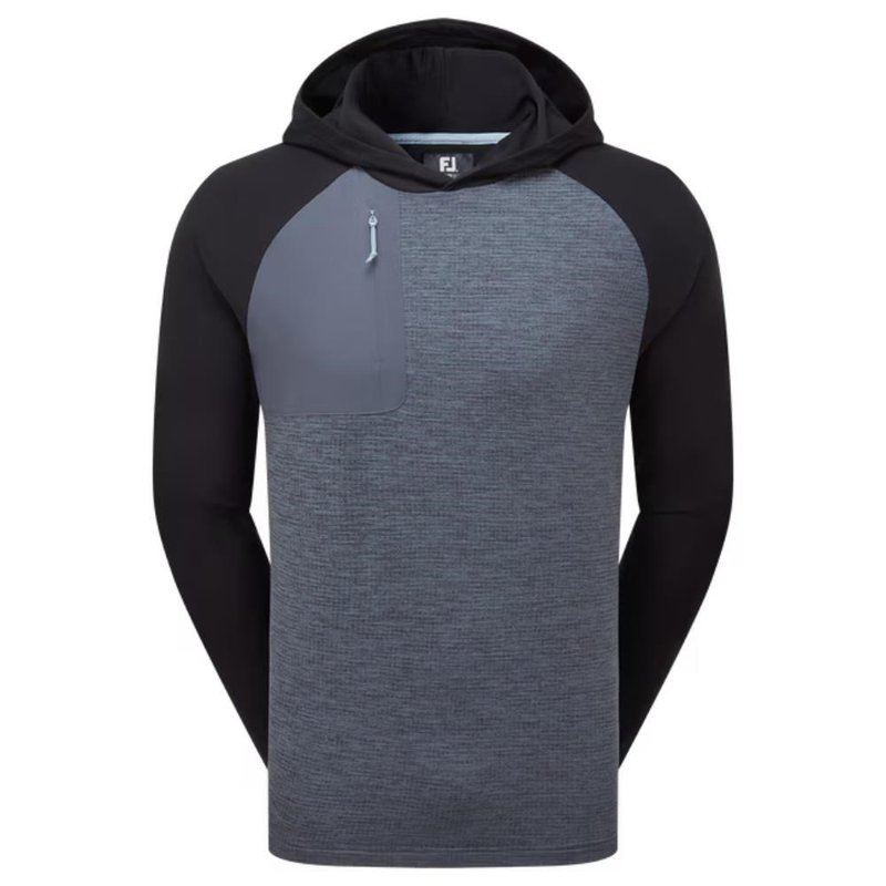 FootJoy ThermoSeries felpa con cappuccio da uomo, charcoal/black
