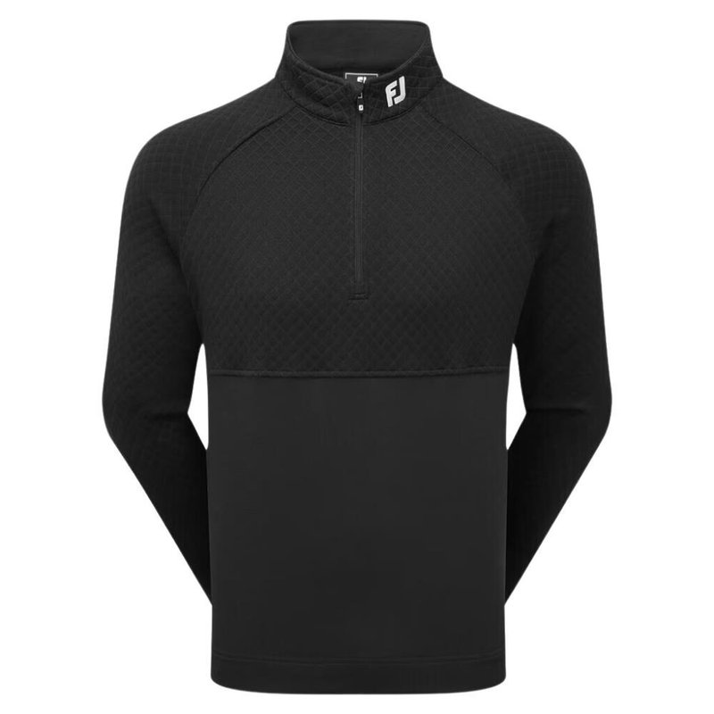 FootJoy Jacquard Thermal Chill-Out felpa uomo, nera