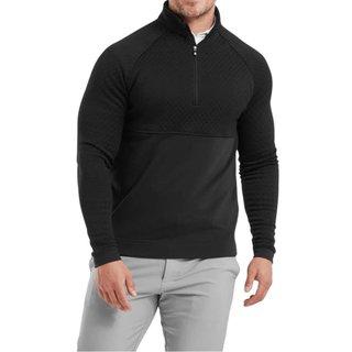 FootJoy Jacquard Thermal Chill-Out felpa uomo, nera