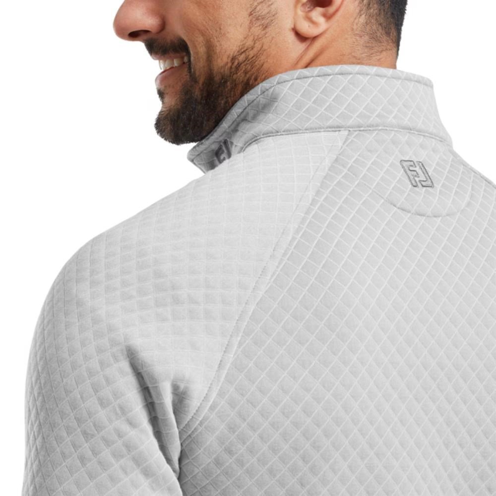FootJoy Jacquard Thermal Chill-Out pullover da uomo, grigio