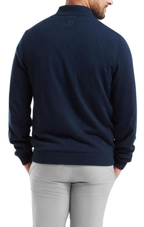 FootJoy Full-Zip Lined felpa da uomo, navy