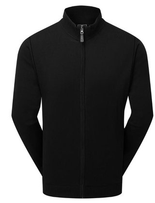 FootJoy Drirelease Full-Zip Lined maglione da uomo, nero