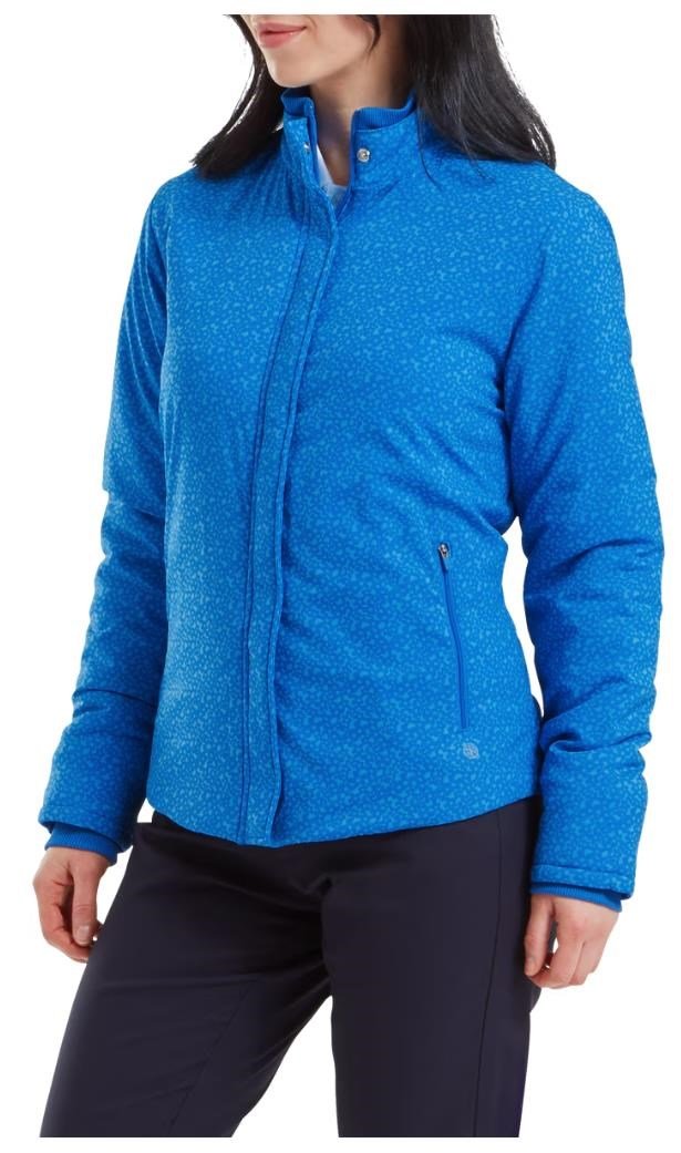 FootJoy ThermoSeries giacca da donna, floral tonal blue