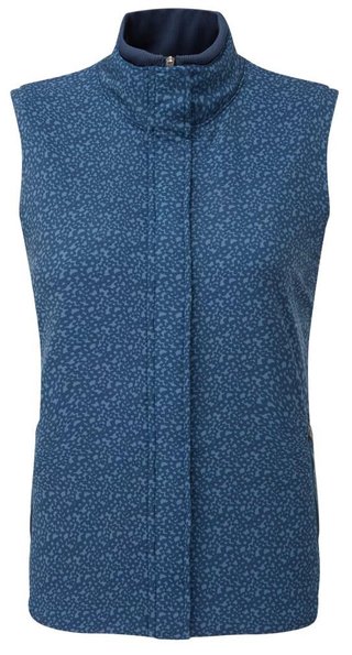 FootJoy ThermoSeries gilet da donna, floral tonal navy
