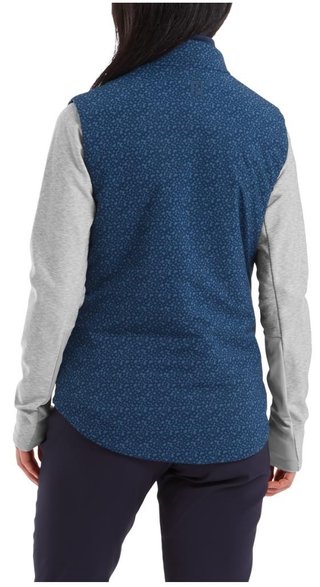 FootJoy ThermoSeries gilet da donna, floral tonal navy