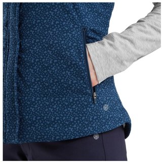 FootJoy ThermoSeries gilet da donna, floral tonal navy