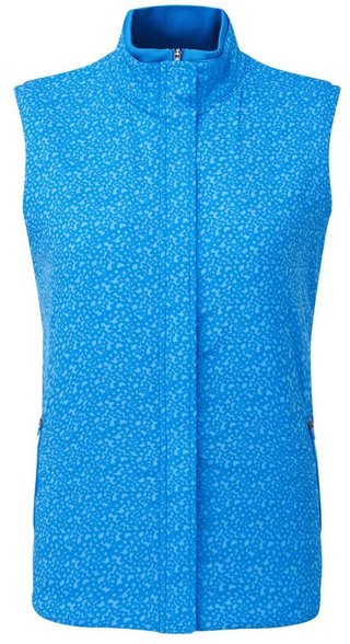 FootJoy ThermoSeries gilet donna, floral tonal blue