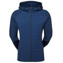 FootJoy ThermoSeries Hybrid felpa con cappuccio da donna, floral tonal navy