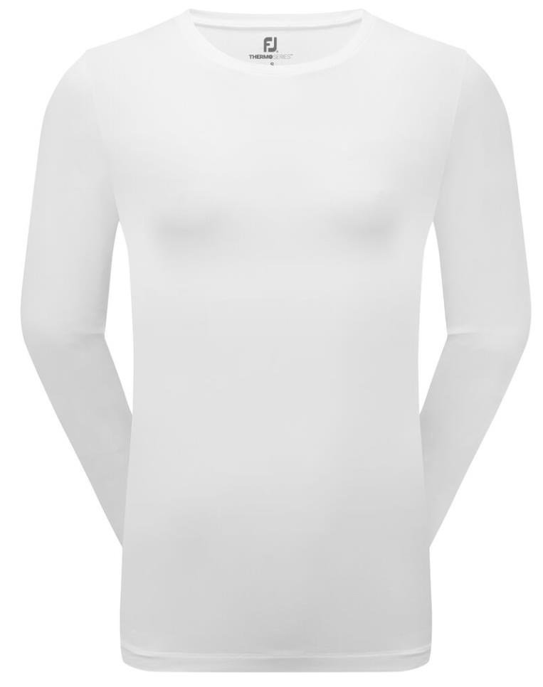 FootJoy ThermoSeries Fleece Baselayer top da donna, bianco