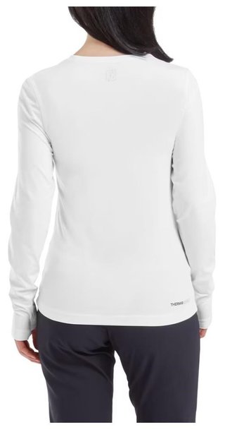 FootJoy ThermoSeries Fleece Baselayer top da donna, bianco
