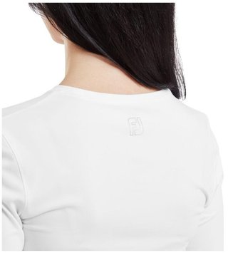 FootJoy ThermoSeries Fleece Baselayer top da donna, bianco