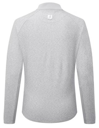 FootJoy Full-Zip Space Dye Thermal Midlayer felpa da donna, grigia