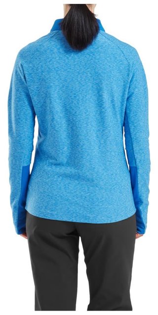 FootJoy Full-Zip Space Dye Thermal Midlayer felpa da donna, blu/acqua