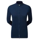 FootJoy Drirelease Full-Zip Lined maglione da donna, navy