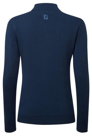 FootJoy Drirelease Full-Zip Lined maglione da donna, navy