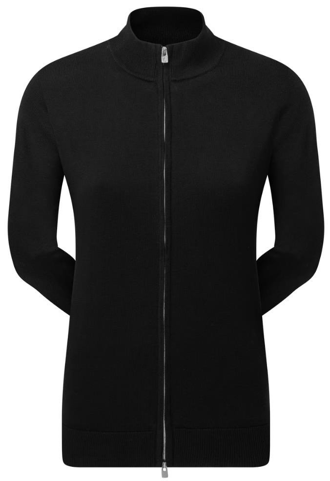 FootJoy Drirelease Full-Zip Lined felpa da donna, nera