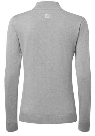 FootJoy Drirelease Full-Zip Lined maglione da donna, grigio