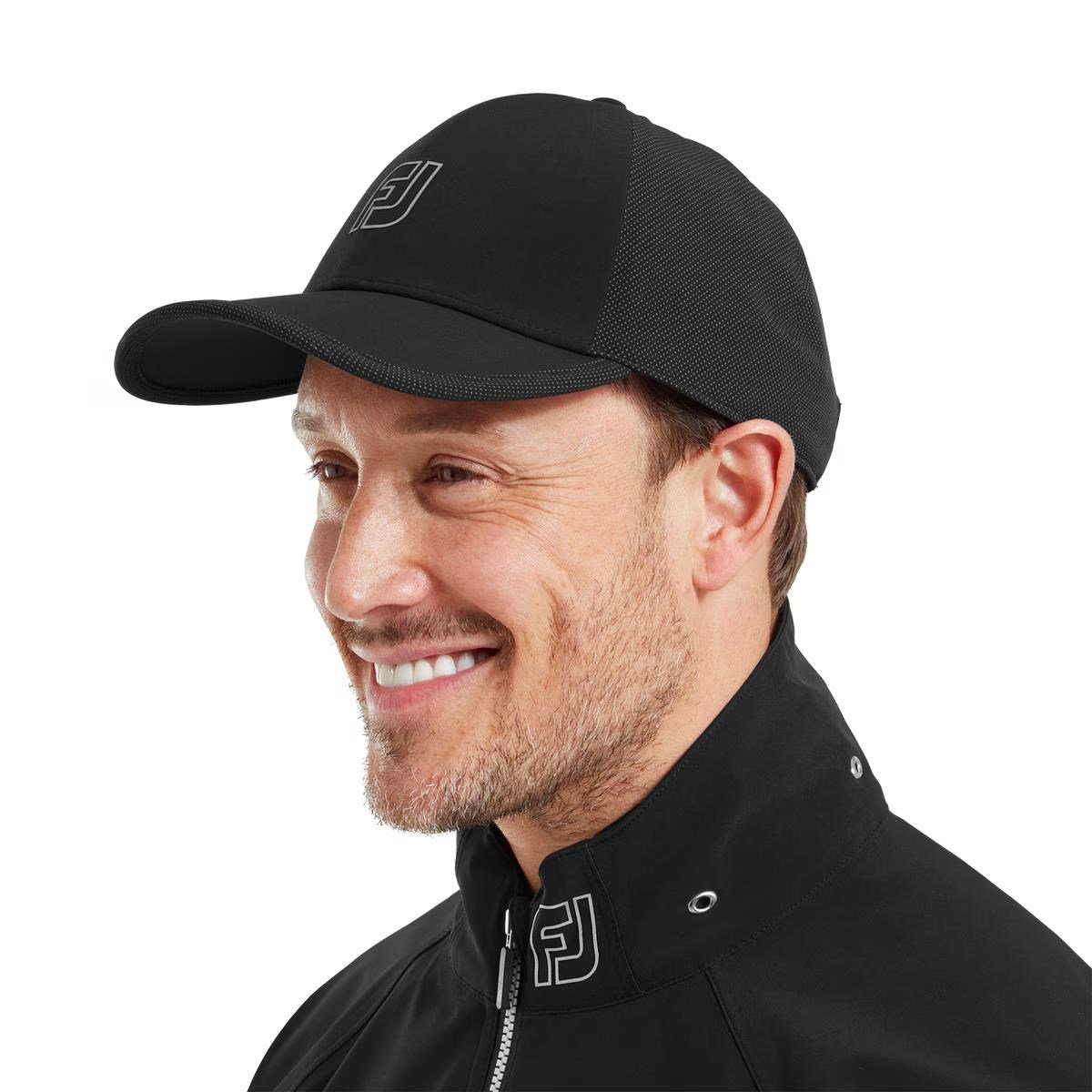 FootJoy HydroSeries Rain cappellino, nero
