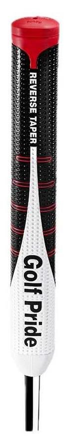Golf Pride Reverse Taper putter grip FLAT LARGE, cappuccio rosso