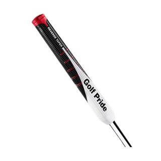 Golf Pride Reverse Taper putter grip FLAT LARGE, cappuccio rosso