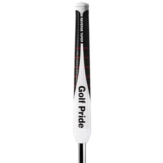 Golf Pride Reverse Taper putter grip FLAT LARGE, cappuccio rosso