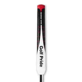 Golf Pride Reverse Taper putter grip, Round Large, cappuccio rosso