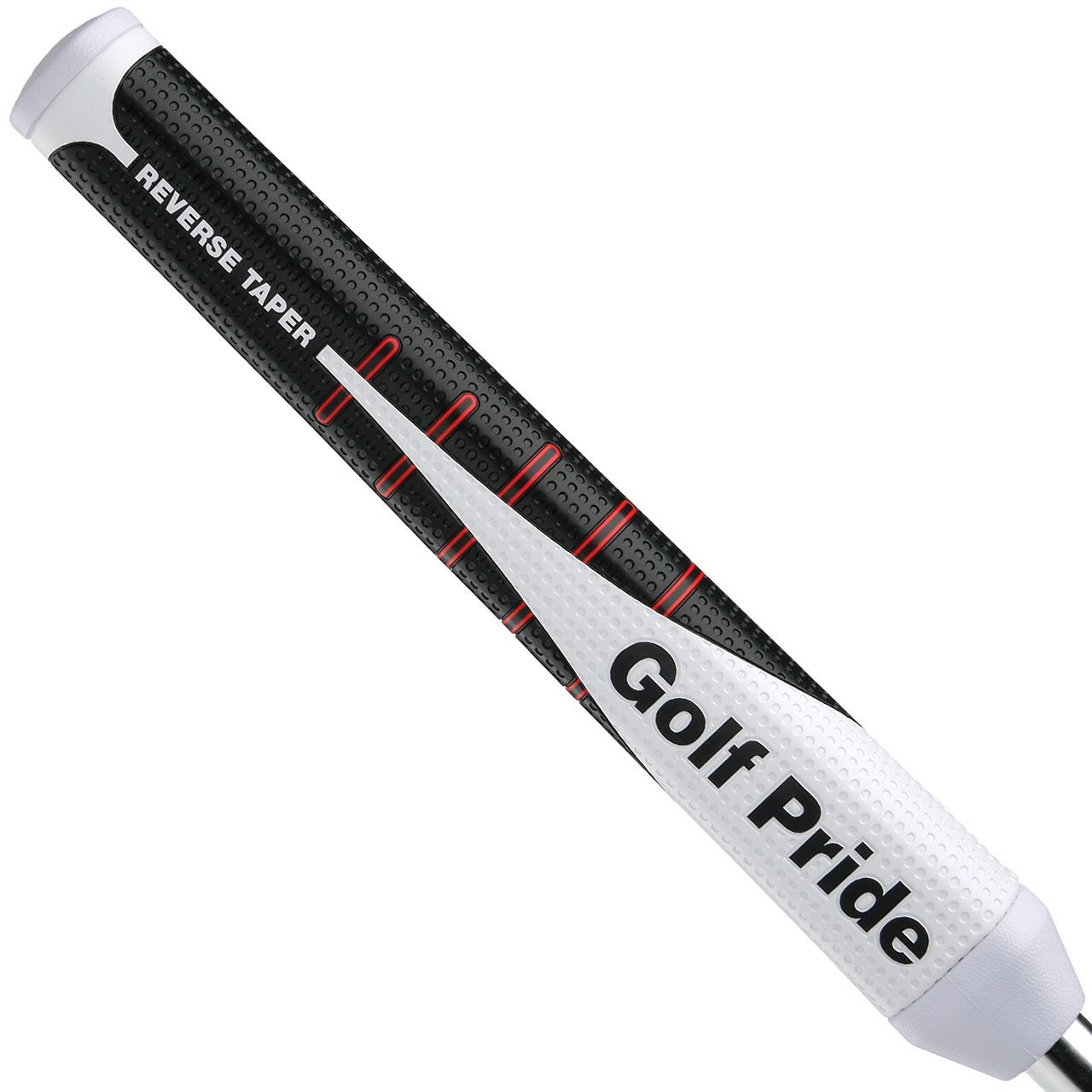 Golf Pride Reverse Taper putter grip, Round Large, cappuccio rosso