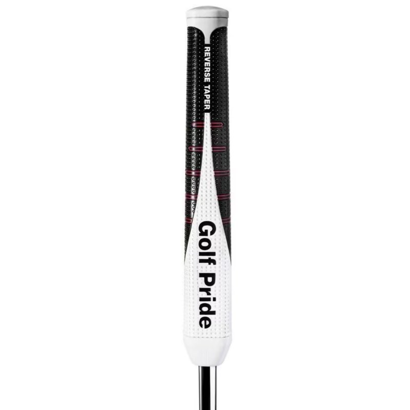 Golf Pride Reverse Taper putter grip, Round Large, cappuccio rosso