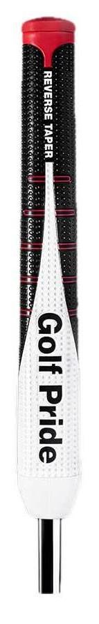 Golf Pride Reverse Taper putter grip, FLAT MEDIUM, cappuccio rosso