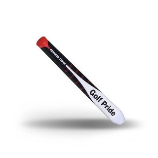 Golf Pride Reverse Taper putter grip, FLAT MEDIUM, cappuccio rosso