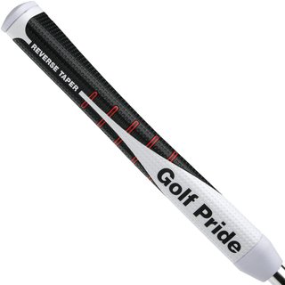 Golf Pride Reverse Taper putter grip PISTOL MEDIUM, cappuccio rosso