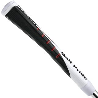 Golf Pride Reverse Taper putter grip PISTOL MEDIUM, cappuccio rosso