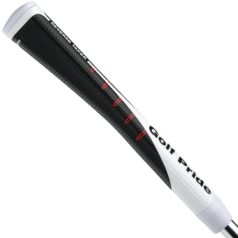 Golf Pride Reverse Taper putter grip PISTOL MEDIUM, cappuccio rosso