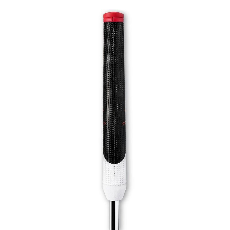 Golf Pride Reverse Taper putter grip, Round Medium, cappuccio rosso