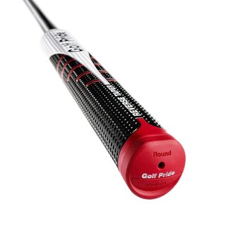Golf Pride Reverse Taper putter grip, Round Medium, cappuccio rosso