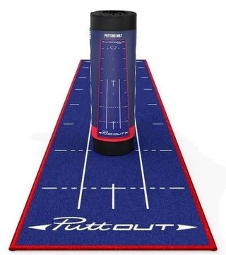 PuttOUT PuttOUT Putting Mat Medium Patriot 2,4m