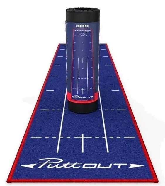 PuttOUT PuttOUT Putting Mat Medium Patriot 2,4m