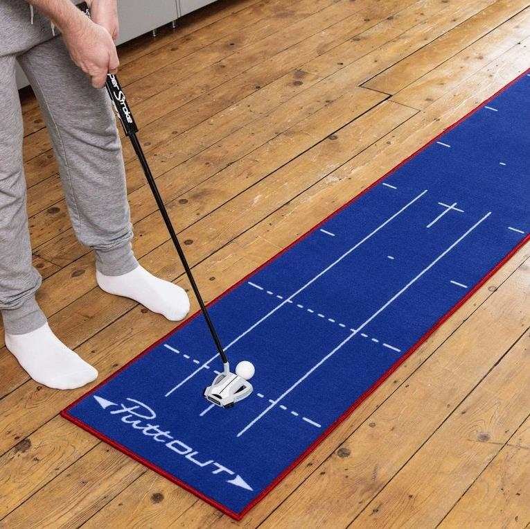PuttOUT PuttOUT Putting Mat Medium Patriot 2,4m