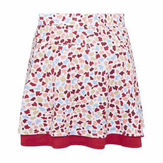 Callaway 17" Mosaic Print Flounce skort donna, brilliant white