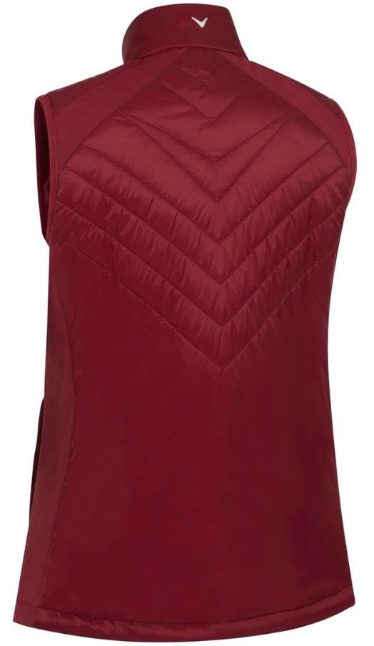 Callaway Primaloft Gilet gilet donna, rosso rumba
