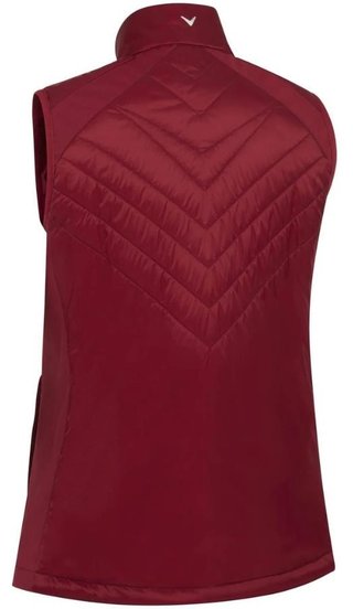 Callaway Primaloft Gilet gilet donna, rosso rumba