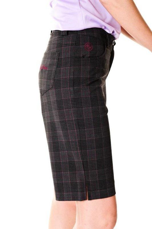 Tony Trevis ladies shorts, grigio scuro