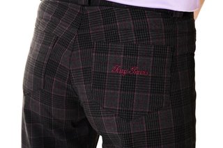 Tony Trevis ladies shorts, grigio scuro