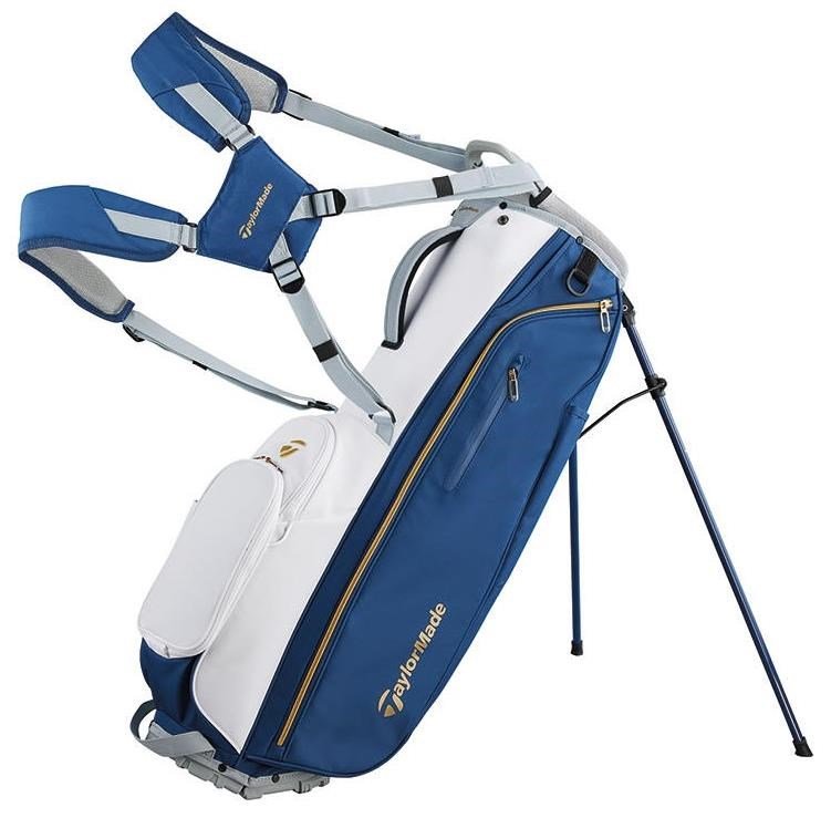 TaylorMade Kalea Gold ladies stand bag, navy/white